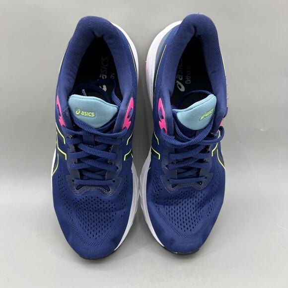 ASICS GT-1000 12 Running Shoes Womens Size 9 Blue Comfort Flytefoam Low Sneakers - Picture 5 of 8